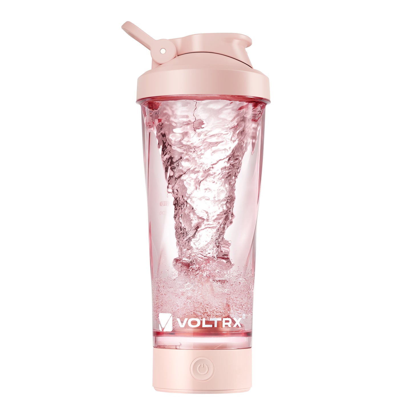 Premium Electric Protein Shaker Bottle, Made with Tritan - BPA Free - 24 Oz Vortex Portable Mixer Cup/Usb Rechargeable Shaker Cups for Protein Shakes (Pink)